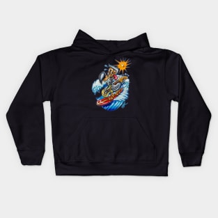 Surfin Bird Kids Hoodie